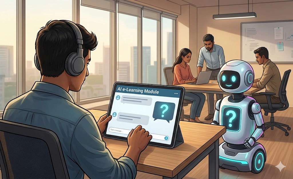 structured AI training for employee in India based company